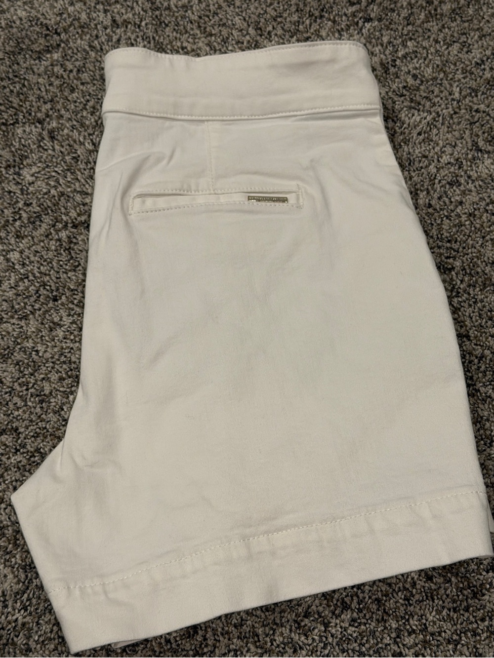WHBM White Shorts with Pockets